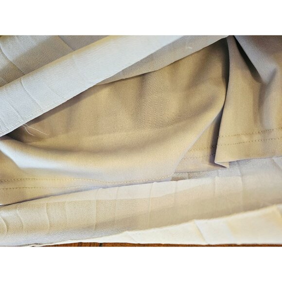 Lulus pleated maxi dress size Large spaghetti strap gray adjustable strap - Picture 11 of 12